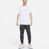 T Shirts Men's White Crew Neck Moderate Straight Fit FD0073-100