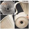 Coffee Filter Cone Stainless Steel Hand Drip Pour Over Coffee Funnel with Spiral Ribs Dishwasher Safe V-Shaped Coffee Filter for Most Coffee Makers