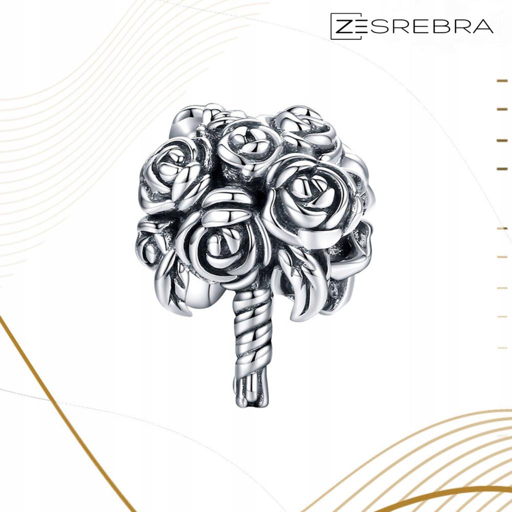 Charms Bouquet Of Flowers Pr 925 Bead S925 Bouquets Beads Pendant