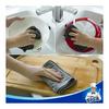 MR.SIGA Microfiber Cloth with String That Can Be Hung and Stored, 6 Pieces, Dark Gray