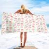 Gamepad Teens Boys Beach Towel,Modern Abstract Sandless Gamer Gaming Microfiber  Towel, Extra Large Adult  Towel