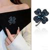 Latest Women'S Brooch Diamond Clover Brooch Simple Temperament Pin Corsage Summer Jewelry Gifts Accessories Jewelry
