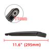 Fits For  Renault Twingo2 2007--2009 Rear Windscreen Wiper Blade Wiper Arm Windscreen Windshield Wipers Brushes Cleaning Accesso