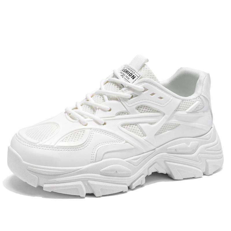 

Men s casual sports shoes Four season new breathable Thick sole non-slip comfort outdoor running shoes students classic sneakers 39