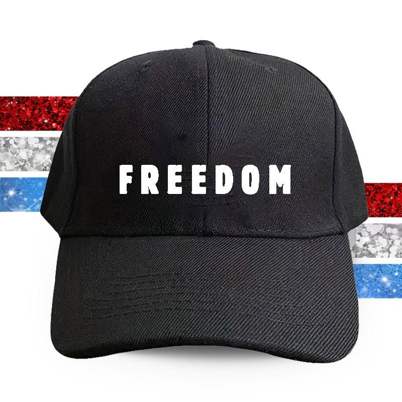 Charlie Kirk Freedom Printed Baseball Cap Charlie Kirk Rip Hip Hop Hats Women Unisex Casual Unisex Outdoor Gym Trucker Cap
