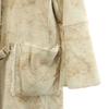 ARMANI JEANS Faux leather Long coat 6 beige Women Used