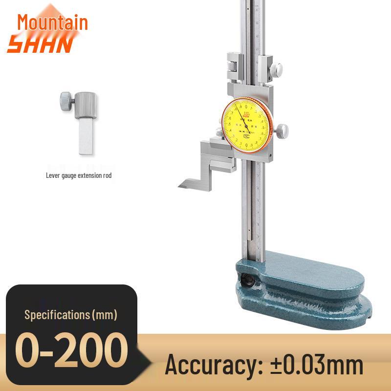 Guilin Guilang 0-300mm Vernier Dial Height Gauge with Scriber