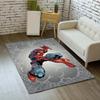 1pc Spider-Man Pattern Area Rug Soft Flannel Floor Mat for Living Room,Office,Bedroom and Carpet,Sofa Coffee Table Floor Mat