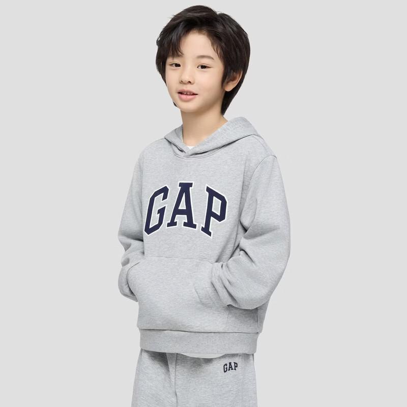 GAP Kids Logo Patch Pullover Hoodie