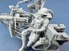 Copperstate Models 1/35 Maßstab WWI Britische Maschinengewehr-Einheit Motorradbesatzung 2 3D-Drucker-Bausatz COPF35081 (Menschen)