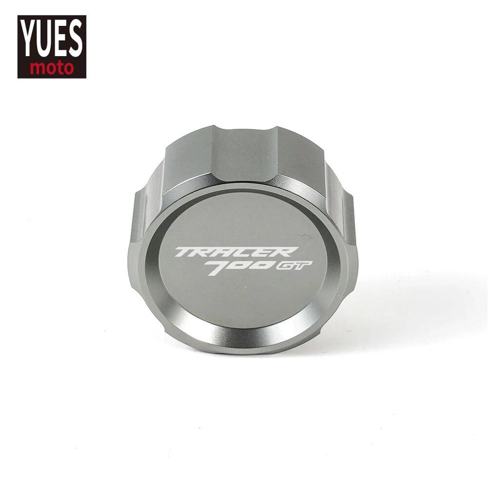 Motorcycle Accessories Front & Rear brake Fluid Cylinder Master Reservoir Cover Cap For Yamaha Tracer 700 GT 2016-2018