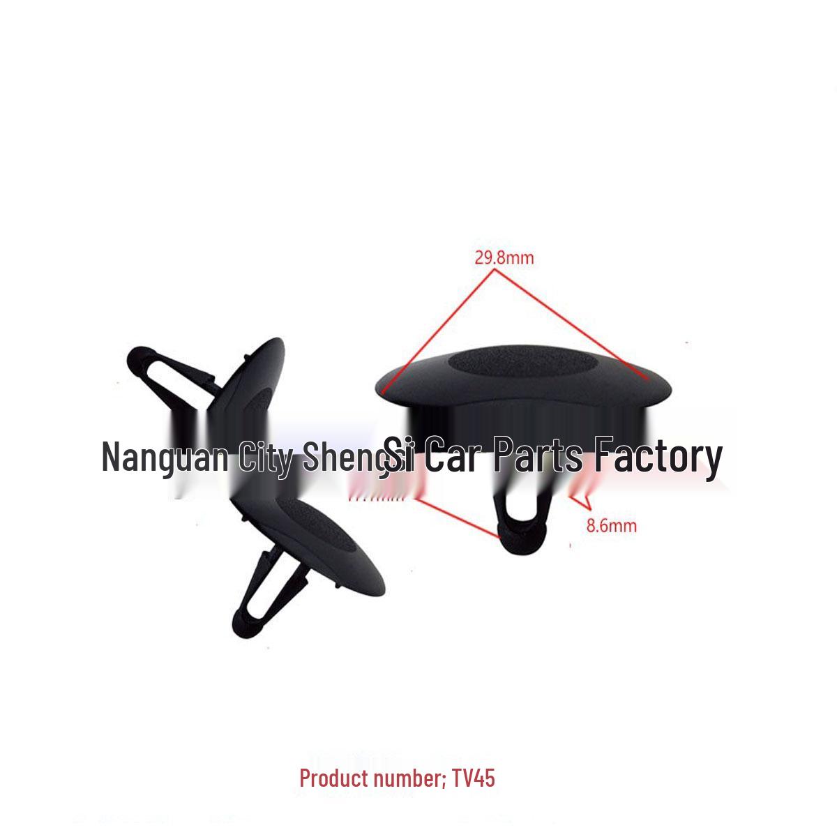 

Toyota Avalon/Camry/Lexus Grille Insulation Cotton Trim Panel & Universal Buckle 10000