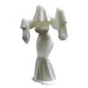 Ghost Female Figurine Gothic Ghost Bride Statue Halloween Spooky Lady Statue for Home Party Centerpiece Haunted House Decor