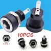 10 Stück 3A 12V für DC-Netzteil Buchse Buchsenleiste Buchse Buchse Panelmontage Stecker 5,5 mm x 2,1 mm Stecker