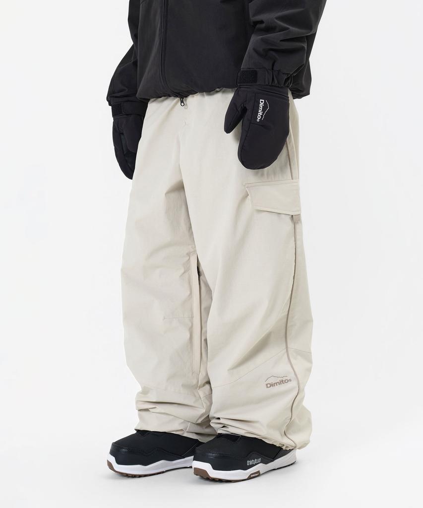 DIMITO 25 Air Force Banded Pants (Wide Fit Lv.1) Ivory