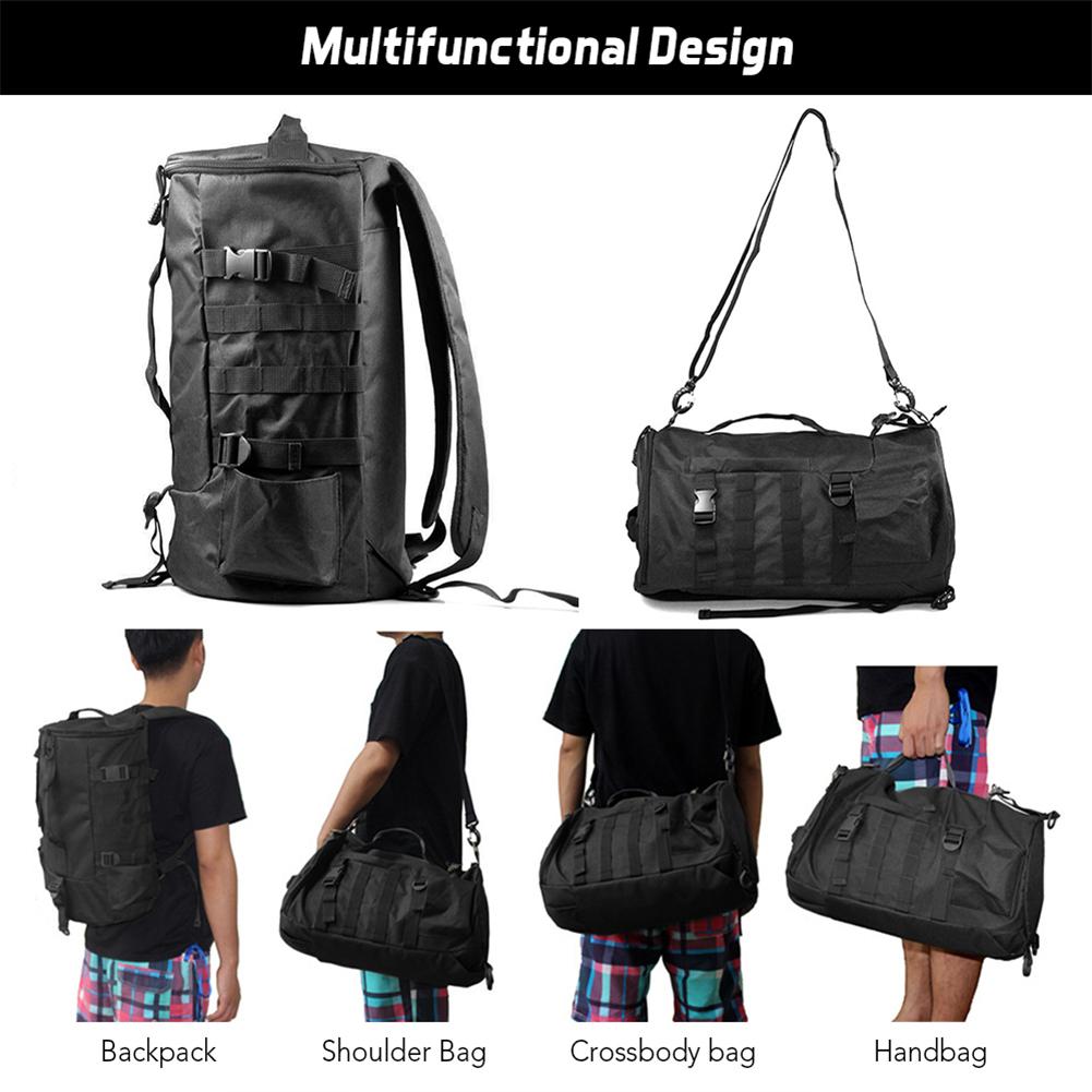 Waterproof Fishing Rod Bag Nylon Cloth Large Capacity F105 Storage Bag Fishing Tackle Bag