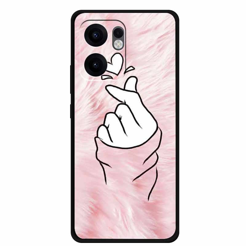 For OPPO Reno 14F 5G Phone Case Shockproof Black Silicone TPU Soft Back Cover Case For OPPO Reno 13F 4G 5G Case 13 F 14 F Coque