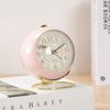 Bedroom Decoration Student  Bedside Metal Desktop Ornaments Table Clock Home Decor Alarm Clock