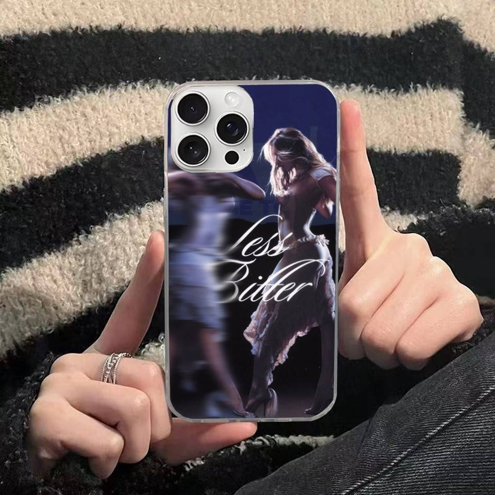 

Singer Tate McRae Phone Case For iPhone 17 16 15 14 13 12 11 Plus Pro Max Satin Colorful Cover iPhone 13 pro