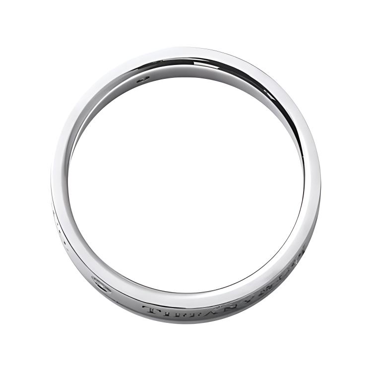 Tiffany & Co.. ® Kollektion 4 mm Platin Diamantring Damenringe GRP07648
