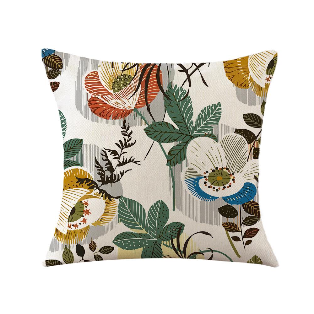 Pillow New Plant Pillow Bedside Backrest Sofa Living Room Decorative Pillow Pillow Small Quantity
