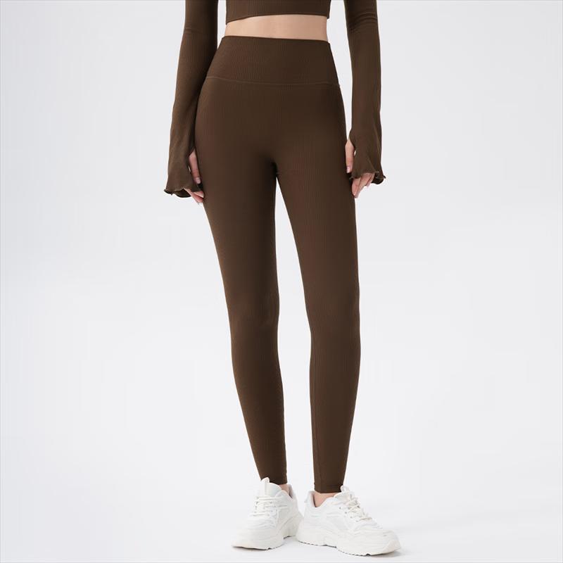 Women's High-Waist Seamless Yoga & Running Leggings
