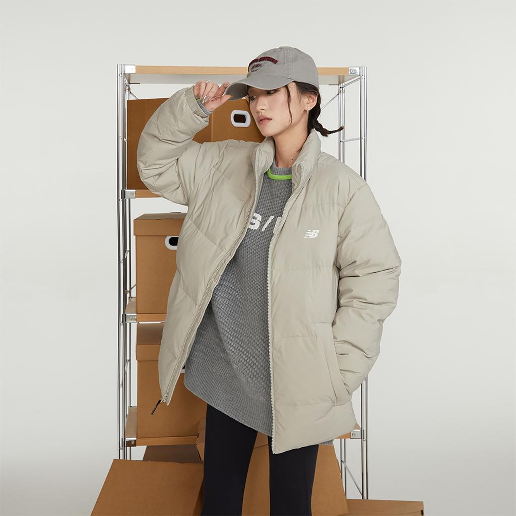 New Balance Down Jacket Unisex Gray AMJ34324-SEN