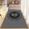 Alfombra con Logo de Wu-Tang Clan adecuada como alfombrilla antideslizante para la sala de estar o el sofá del dormitorio