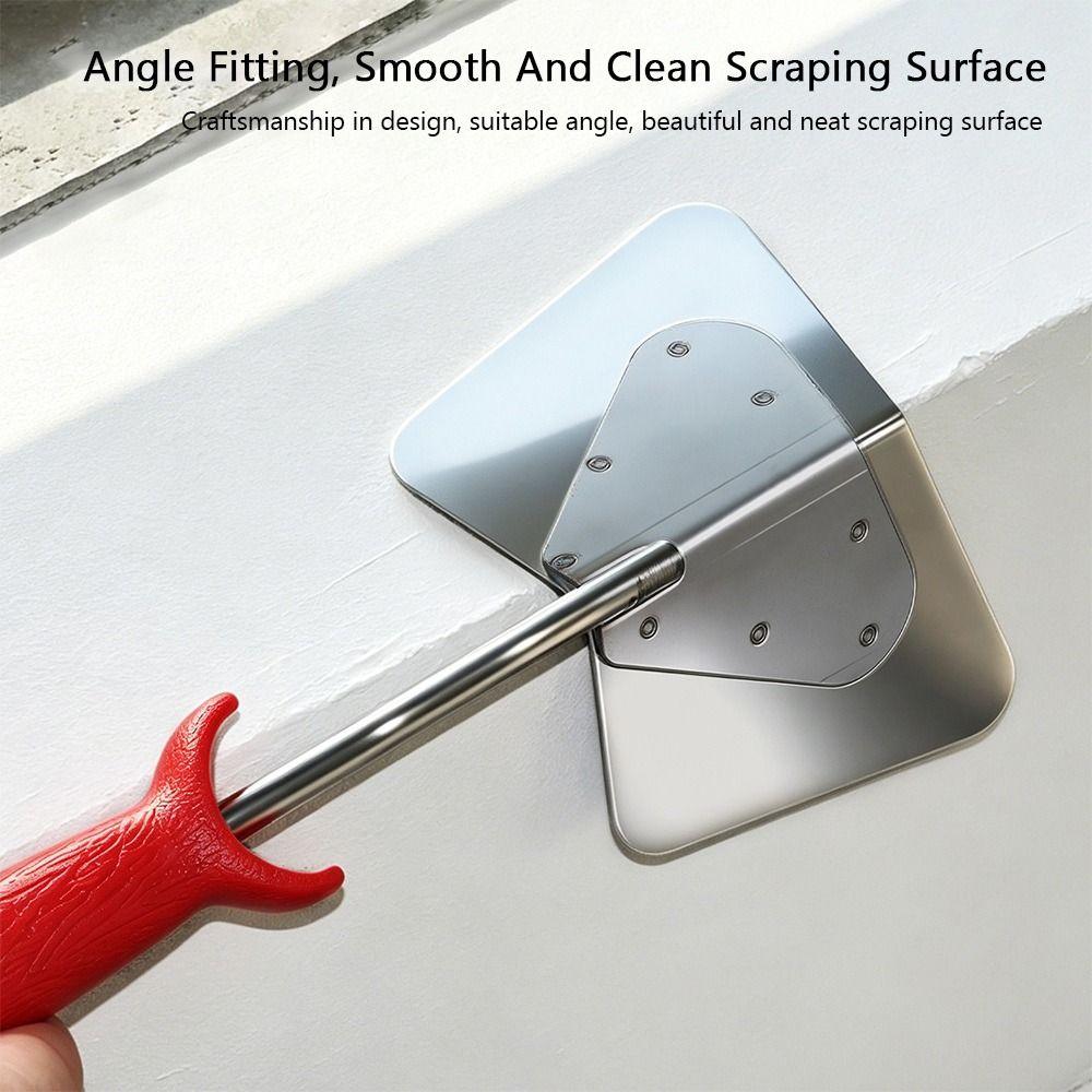 Wear Resistant Corner Trowel Stainless Steel Drywall Finisher Plaster Finishing