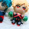 15CM My Hero Academia Anime Izuku Midoriya Katsuki Bakugou Shouto Todoroki Plüsch Anhänger Spielzeug Weiche Plüschpuppe Geschenk