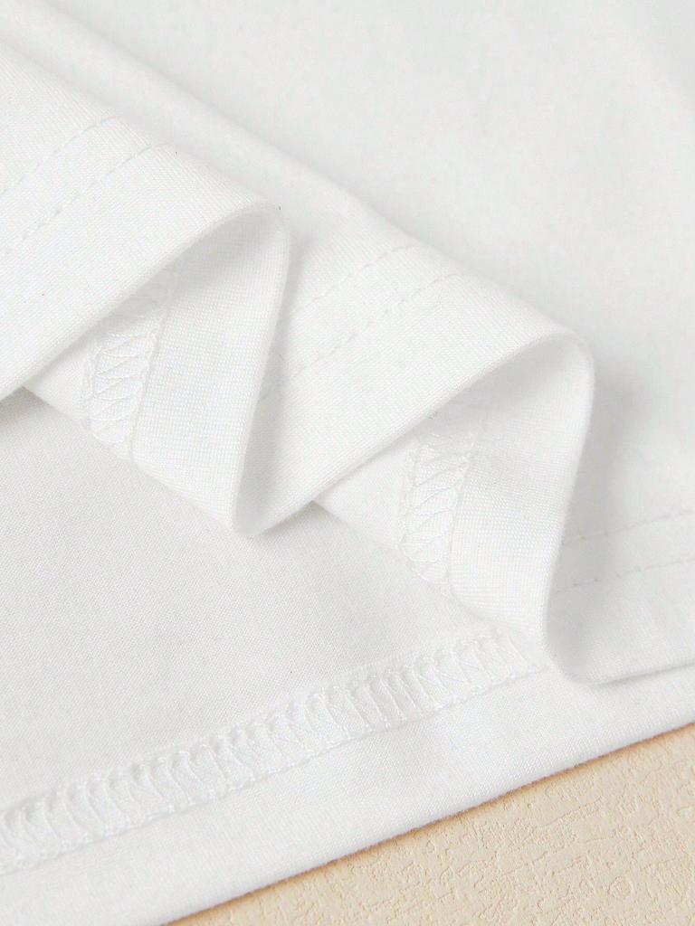 2026 Frühjahr/Sommer Cartoon Dackel Print Lockeres Reines Baumwoll-T-Shirt