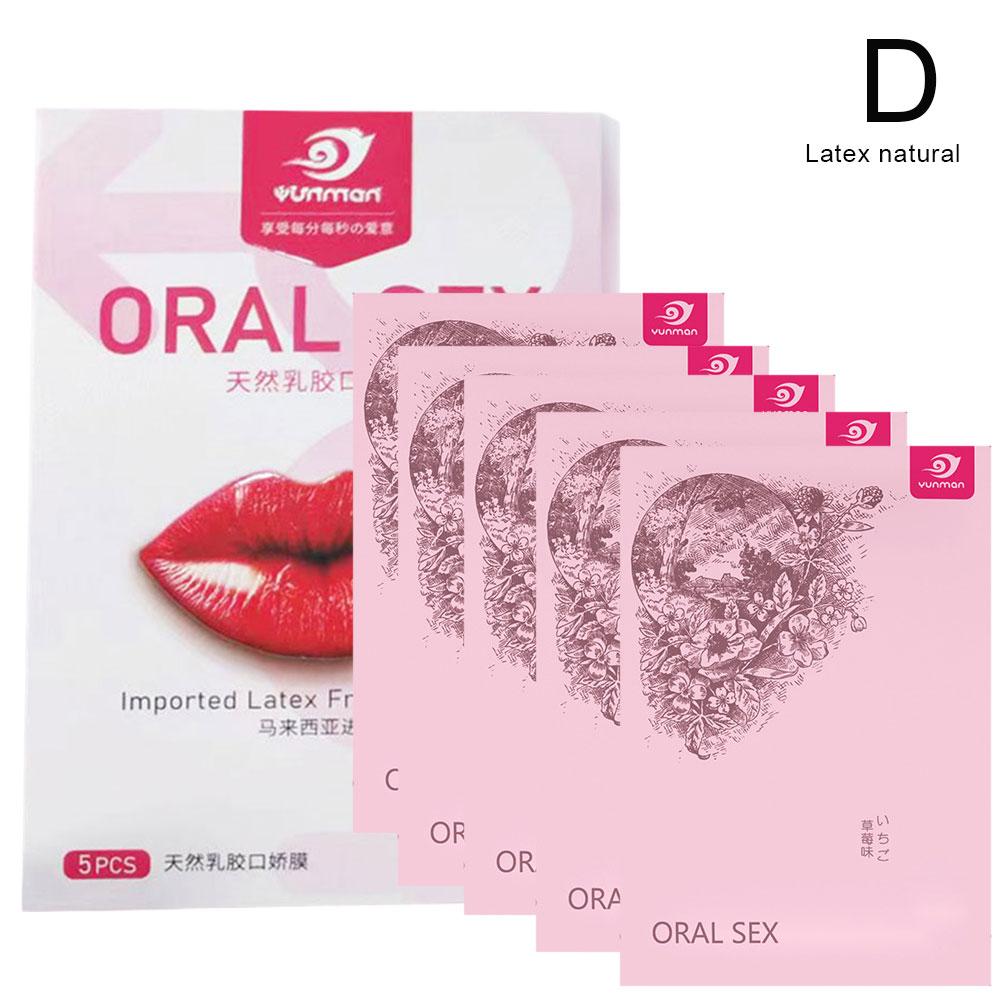 6pcs Ultra-thin Soft Oral Sex Simulation Masturbation Film Set Adult Toys for Vagina Anus Oral Pleasure