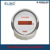New KUS 52mm Digital Hour Meter 9-32VDC LCD Hourmeter Waterproof  Time Gauge for Auto Boat with Red/Yellow Available Backlight