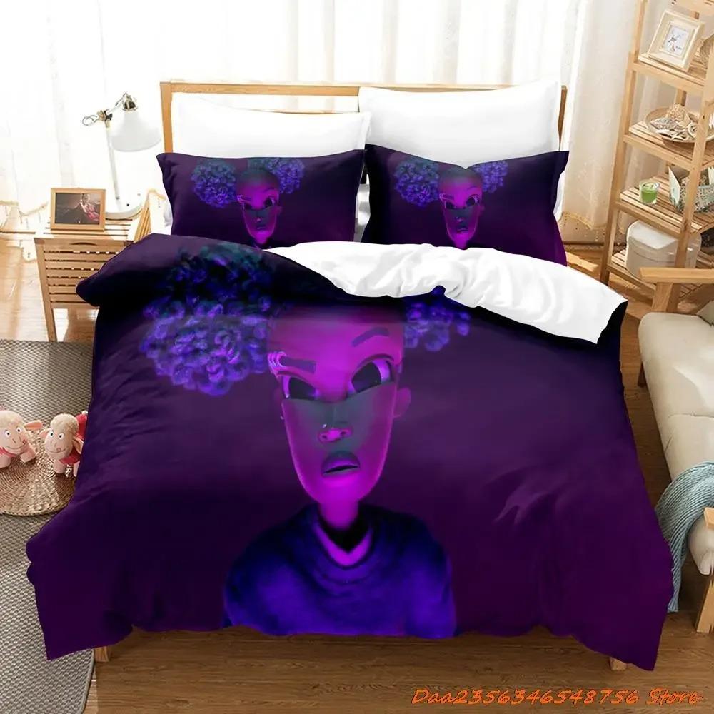 

New Wendell & Wild Comedy Bedding Set Single Twin Full Queen King Size Bed Set Adult Kid Bedroom Duvet Cover Sets 3D Anime Bed 70x133cm 2pcs