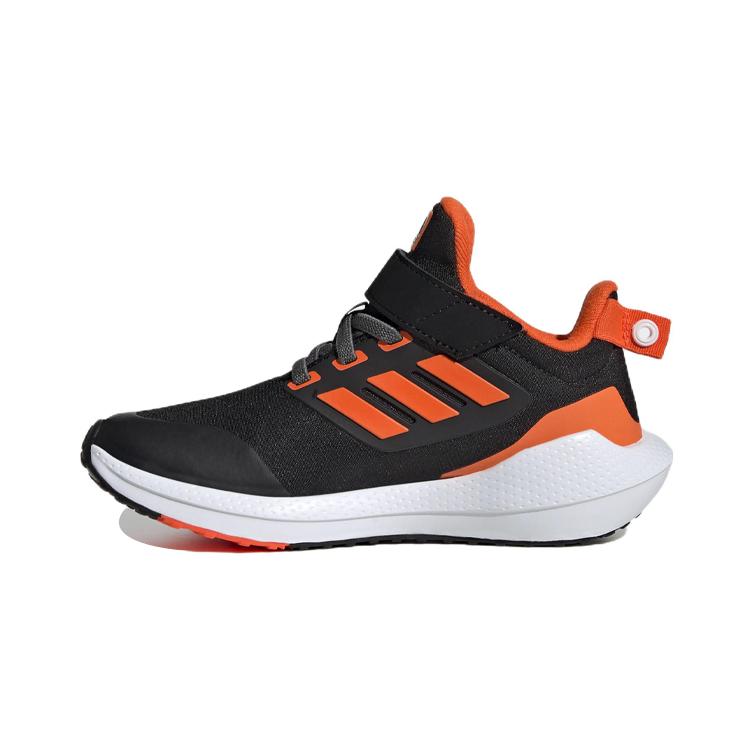 New adidas EQ21 Run 2.0 EL Kids 'Black Impact Orange' GZ2307