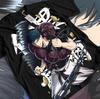 Jujutsu Kaisen Fushiguro Toji T-Shirt Anime Horror Schwarz Kurzarm Alle Größen