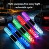 LED Flashing Car Anti-collision Warning Light Solar Powered Motorcycle Decorative Lamp  Car Door