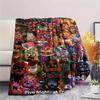 Five Nights Freddy'S Plushies Blanket Blanket Home Decor Office Rest Blanket Digital Printing Sheet