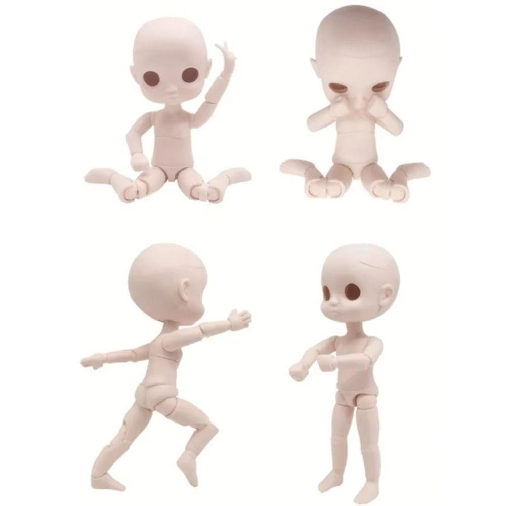 Multi Joint Ob11 Doll Toy Dress Up Doll Model Body Doll Accessories Ymy Body Doll  DIY Toy