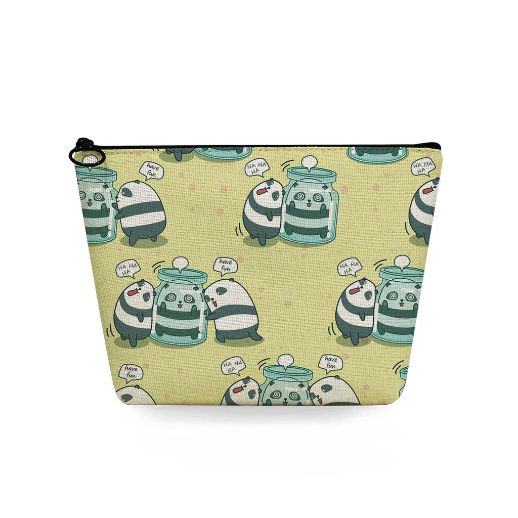 Women Animal Print Cosmetic Bag Toiletries Organize Travel Storage Case 6709