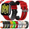 Sport-Silikon 22mm Armband für Redmi Watch 5 Lite/Active Ersatz-Armband für Huami AMAZFIT BIP 6 5 Weiches Armband Uhrenarmband