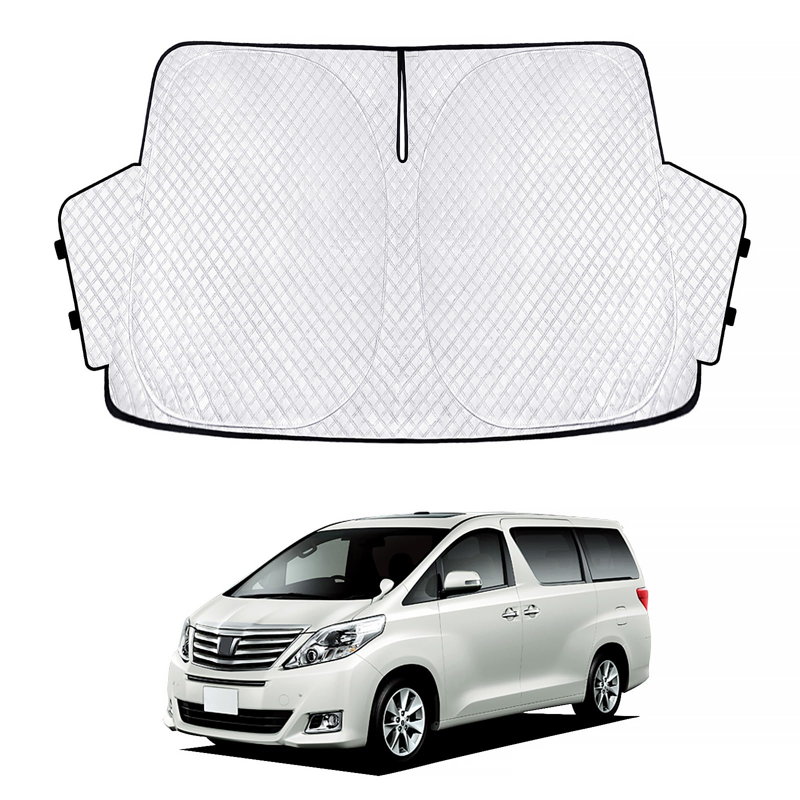 

Новый солнцезащитный козырек Alphard Vellfire 20 серии VELLFIRE ALPHARD 20 Солнцезащитный козырек на лобовое стекло Автомобильная шторка Шторка Защита от УФ-лучей Солнцезащитный козырек Затемнение Теплоизоляция