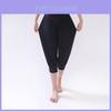 Pantaloni Larghi da Donna Primavera con Tessuto Elasticizzato Monocolore e Vestibilità Comoda