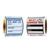 Easy Removable Feature Oil Change Sticker Car Service Sticker Car Service Record