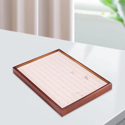 Organizér na šperky Zásobník na náušnice Držák na displej 100 slotů Pouzdro na ploché módní vitríny Prsten na manžetové knoflíčky