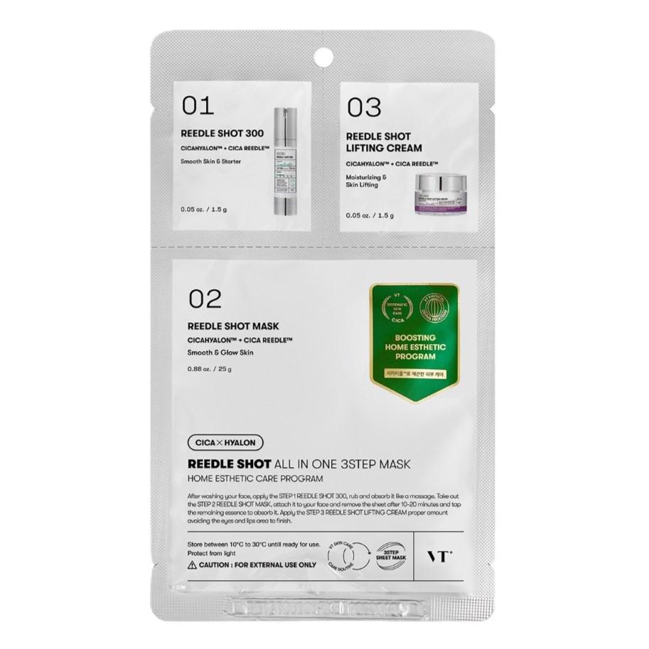VT COSMETICS Reedle Shot All In One 3 Step Mask 1EA