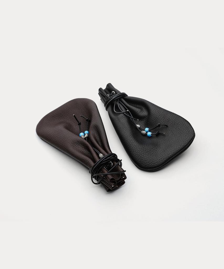Laeswi Small Cross Pouch(Lash X Qs Leather)[Black]