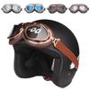 1Pc Retro Motorcycle Goggles Vintage Dustproof Protective Gears for Snowboard Cruiser Scooter Motorcycle Protective Gear Glasses