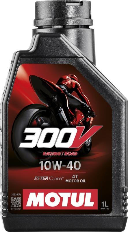 MOTUL OIL 10W40 1L 300V 4T FL/ MOTORCYCLES