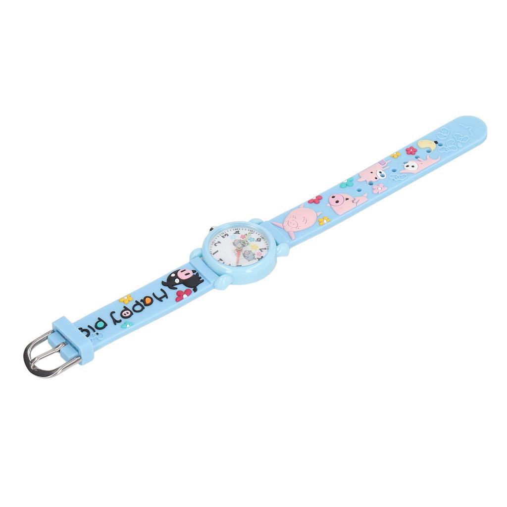 3D Cartoon Watch Toys Clear Scale Cute Decoration Waterproof Kids Watch for 3 To 8 Years Old Boy Home School